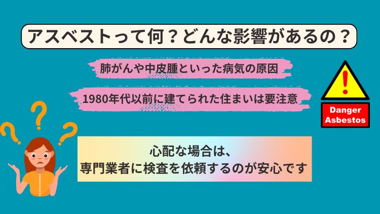 アスベストのこと、知ってますか？