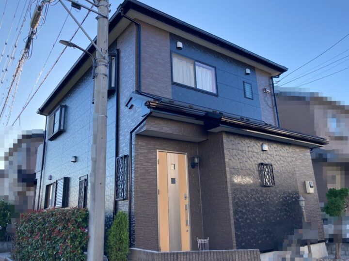 草加市八幡町Ｏ様邸｜外壁塗装・屋根カバーリフォーム